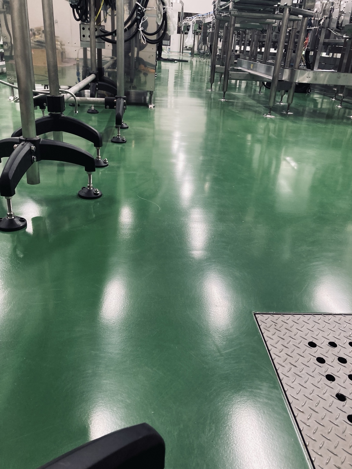 工業施設の施工写真